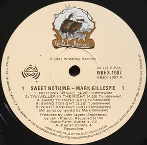 Mark Gillespie - Sweet Nothing