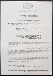 Barry Plankton - It's Plankton Time