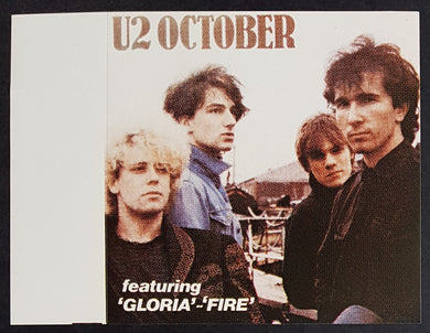 U2 - October