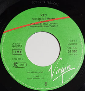 XTC - Generals And Majors
