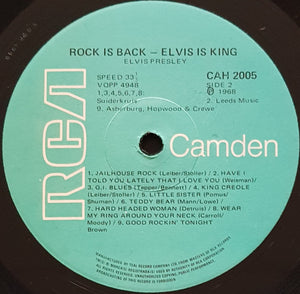 Elvis Presley - Rock Is Back - Elvis Is King!