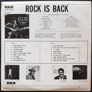 Elvis Presley - Rock Is Back - Elvis Is King!