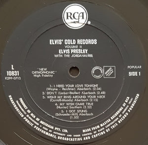 Elvis Presley - Elvis' Gold Records Volume 2 50,000,000 Elvis Fans