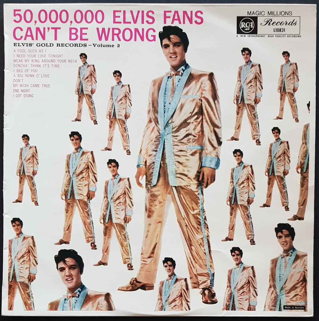 Elvis Presley - Elvis' Gold Records Volume 2 50,000,000 Elvis Fans