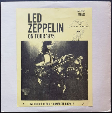 Led Zeppelin - On Tour 1975 Plant Waves