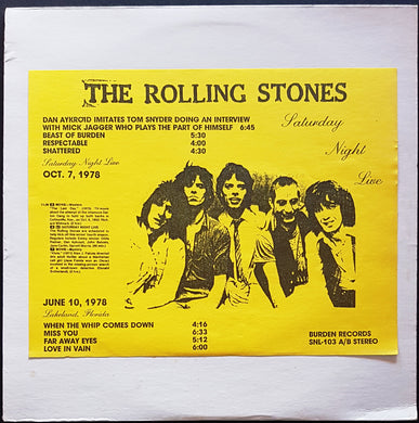 Rolling Stones - Saturday Night Live