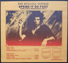 Load image into Gallery viewer, Rolling Stones - Spend It So Fast Some Girls Rehearsals Vol 2