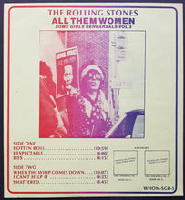 Load image into Gallery viewer, Rolling Stones - All Them Women Some Girls Rehearsals Vol 3