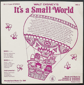 Walt Disney - Bobby Hammack Orchestra - It's A Small World