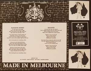 Marching Orders - Made In Melbourne