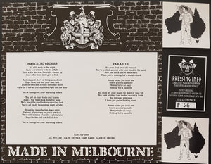 Marching Orders - Made In Melbourne