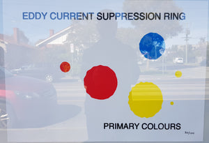 Eddy Current Suppression Ring - Primary Colours - Red, Blue, Yellow