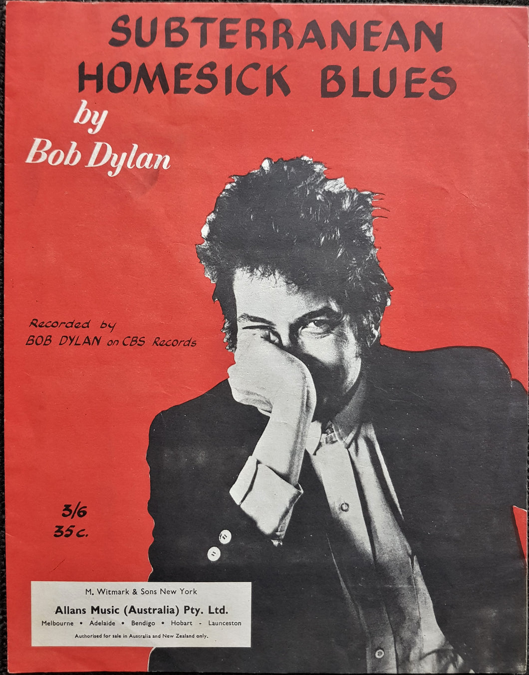 Bob Dylan - Subterranean Homesick Blues