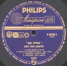 Load image into Gallery viewer, Zoot Sims - Sax Appeal