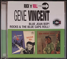 Load image into Gallery viewer, Gene Vincent - Blue Jean Bop!+Gene V. Rocks &amp; The Blue Caps Roll!
