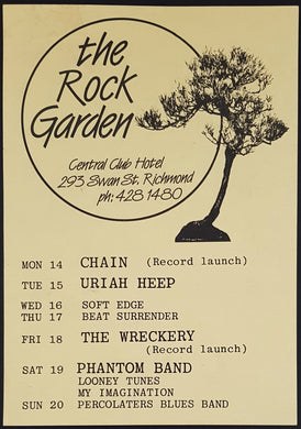 Chain - The Rock Garden Central Club Hotel 1985