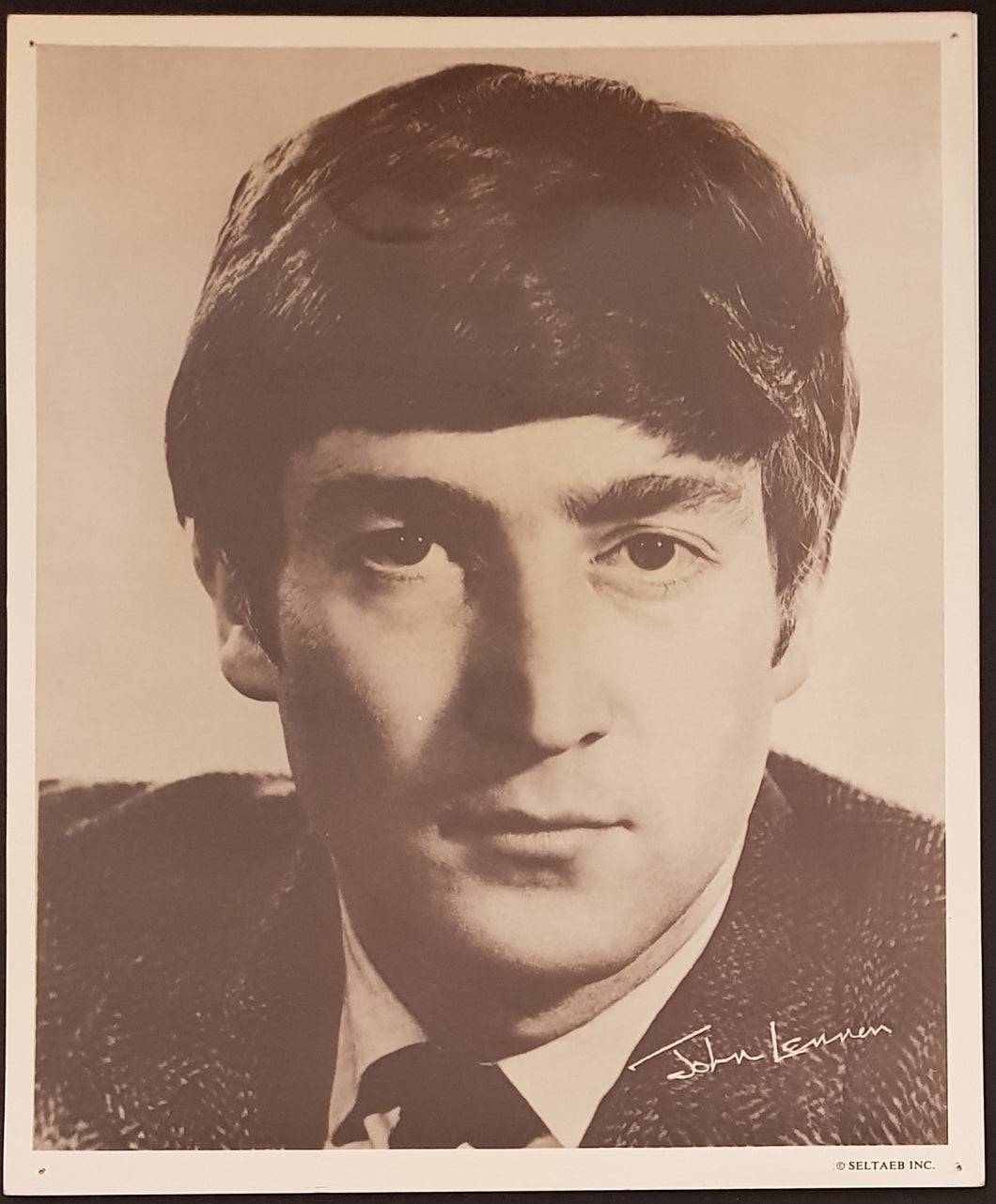 Beatles - John Lennon Seltaeb Picture Card