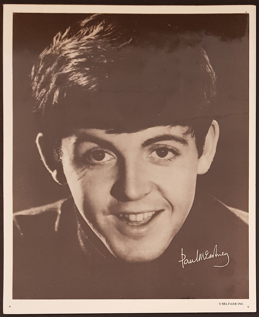 Beatles - Paul McCartney Seltaeb Picture Card