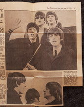 Load image into Gallery viewer, Beatles - Christchurch Star June 27, 1964