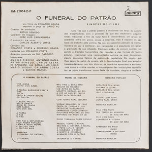 Orlando Costa - O Funeral Do Patrao