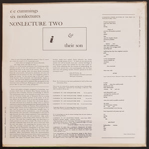 Cummings, E.E. - Six Nonlectures: Two