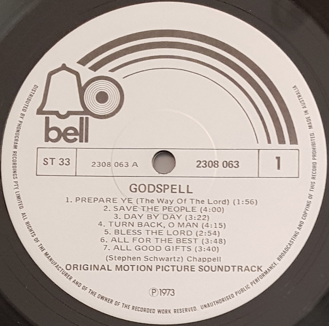 O.S.T. - Godspell (Original Motion Picture Soundtrack) – Vicious Sloth ...