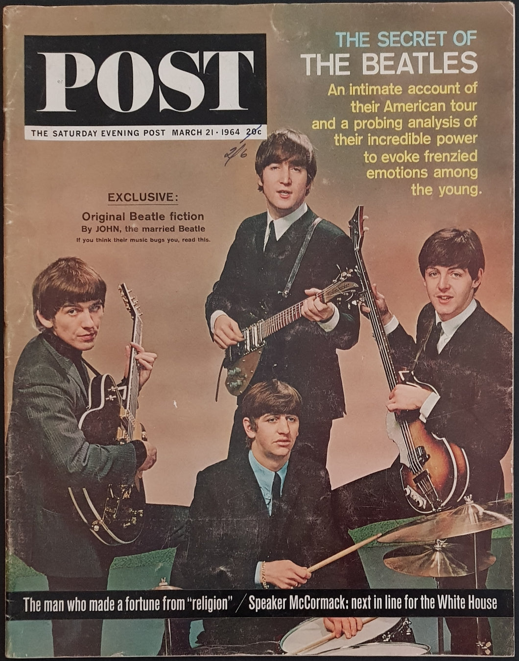 Beatles - The Saturday Evening Post March 21, 1964