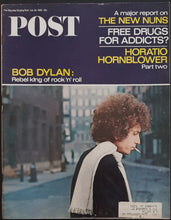 Load image into Gallery viewer, Bob Dylan - The Saturday Evening Post July 30, 1966