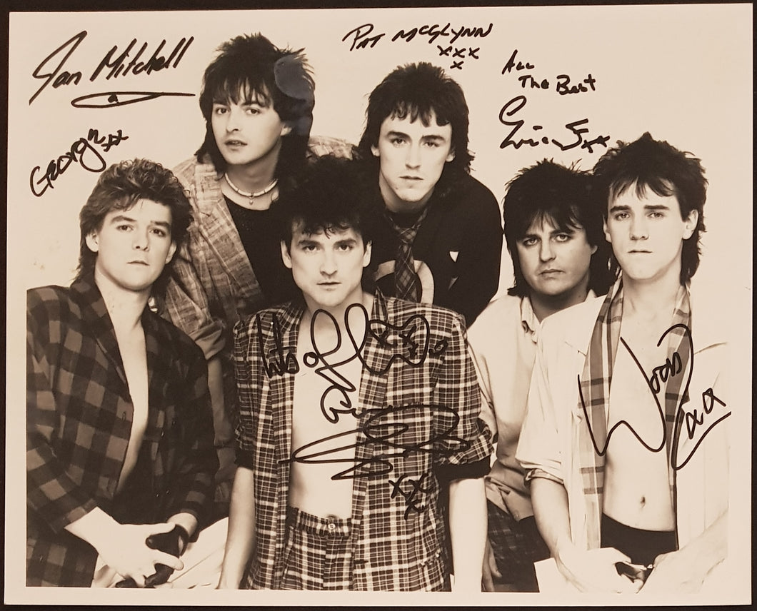Bay City Rollers - Photo With Printed Signatures