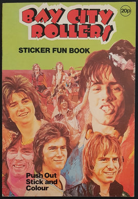 Bay City Rollers - Sticker Fun Book