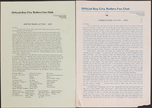 Bay City Rollers - Official Bay City Rollers Fan Club