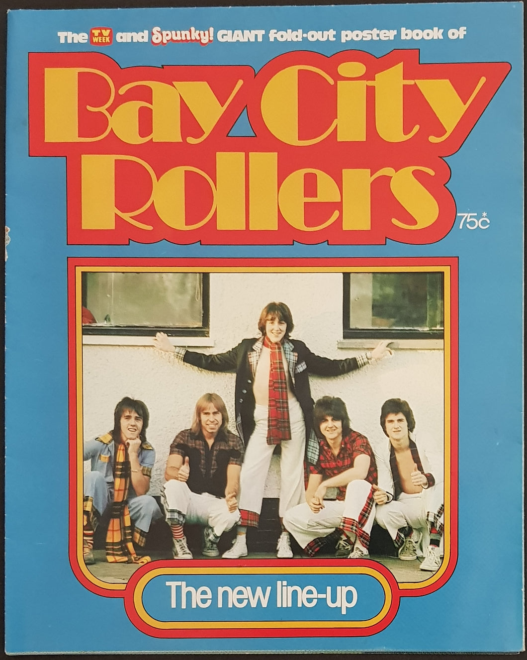 Bay City Rollers - The TV Week and Spunky! Giant Folder Poster Book