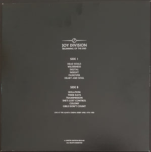 Joy Division - Beginning Of The End