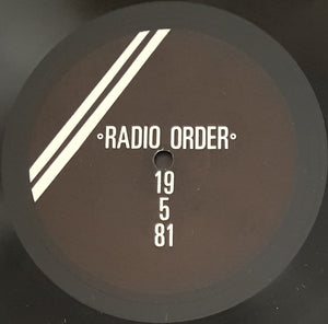 New Order - Radio Order