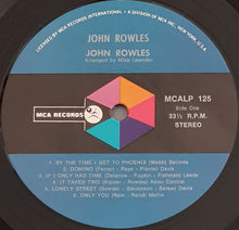 Load image into Gallery viewer, John Rowles - John Rowles