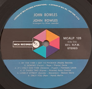 John Rowles - John Rowles