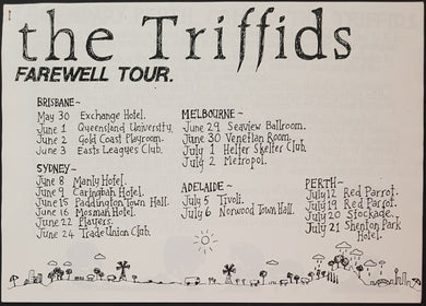 Triffids - Farewell Tour