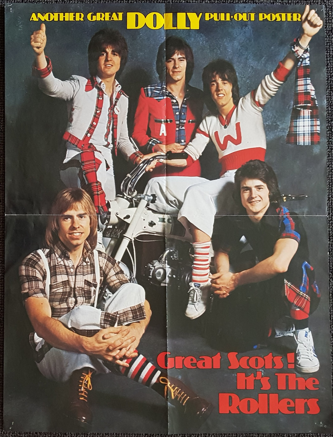 Bay City Rollers - Another Great Dolly Pull-Out Poster