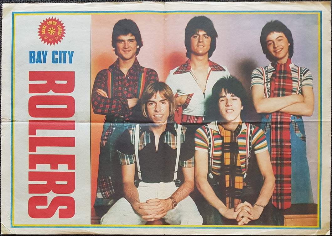 Bay City Rollers - Scene Colour Liftout