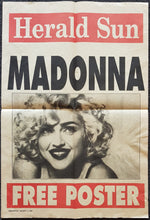 Load image into Gallery viewer, Madonna - Herald Sun - Set of 2