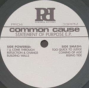 Common Cause - Statement Of Purpose E.P.