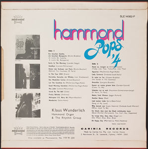 Klaus Wunderlich - Hammond Pops '4
