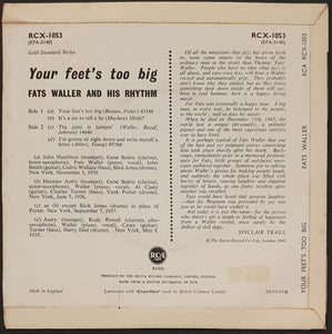 Fats Waller - Your Feet's Too Big