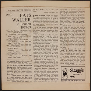 Fats Waller - Fats Waller In London 1938-39