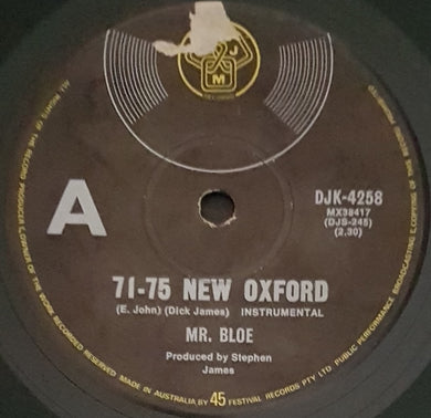 Mr.Bloe - 71-75 New Oxford
