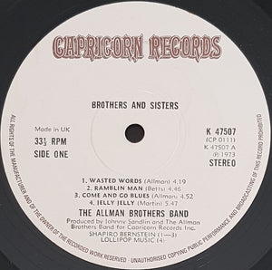 Allman Brothers - Brothers And Sisters