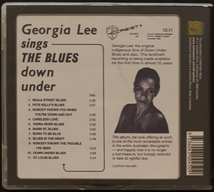 Lee, Georgia - Georgia Lee Sings The Blues Down Under