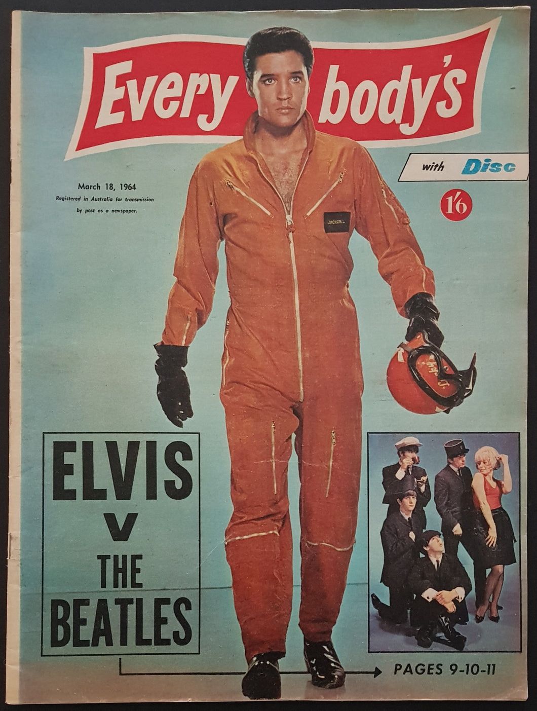 Elvis Presley - Everybody's March 18, 1964