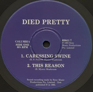 Died Pretty - Caressing Swine