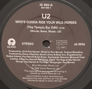 U2 - Who's Gonna Ride Your Wild Horses